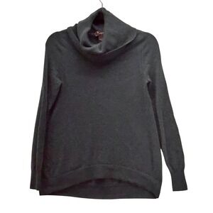 Bloomingdales Cashmere‎ Turtleneck Sweater Green Small